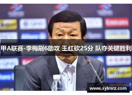 甲A联赛-李梅刷6助攻 王红砍25分 队夺关键胜利
